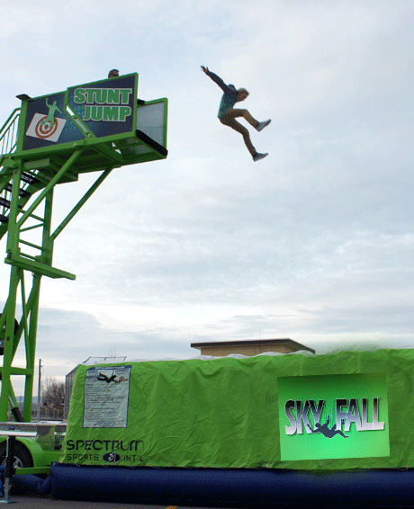 stunt jump skyfall